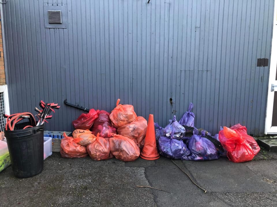Litter collection bags